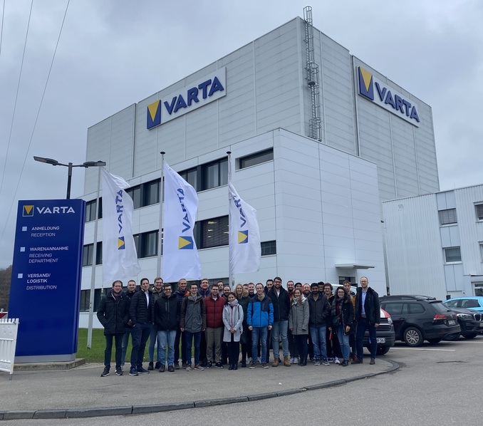 Forschung trifft Industrie: Exkursion zur VARTA AG in Ellwangen