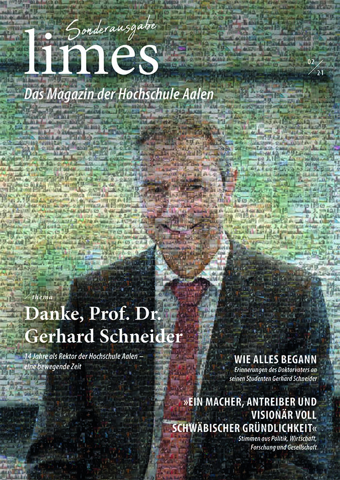 limes 2021 02 Sonderausgabe Gerhard Schneider