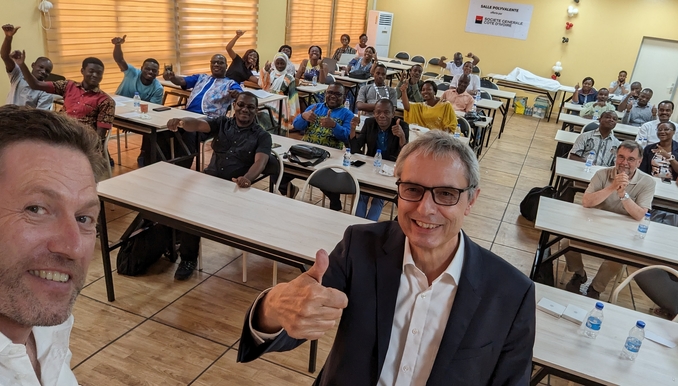 SmartPro Forscher der Hochschule Aalen und INO-HB Cote d`Ivoire festigen strategische Kooperation