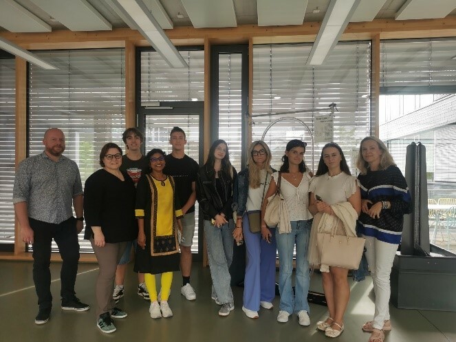 Schülerinnen und Schüler aus Košice (Slowakei) zu Gast an der Hochschule Aalen